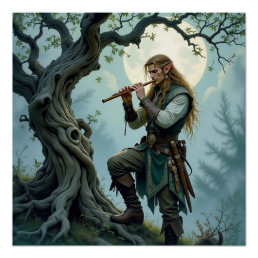 Elf Flute Poster (Vorderseite)