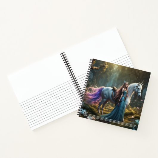 Elf Folklore Hardcover Notizblock (Innenseite)
