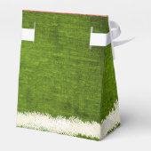 Elf Fun Weihnachts-Party Rot und Grün Thema Geschenkschachtel (Rückseite)