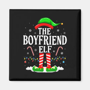 Elf Funny Xmas Elf Matching Family C Magnet