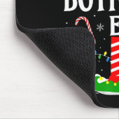 Elf Funny Xmas Elf Matching Family C Mousepad (Ecke)