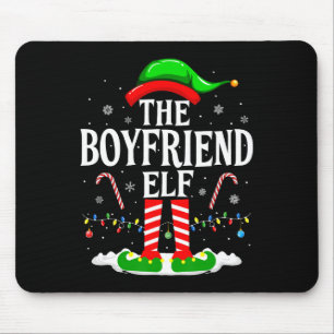 Elf Funny Xmas Elf Matching Family C Mousepad
