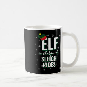 Elf für Sleigh Rides Holiday Christmas Ma Kaffeetasse