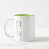 Elf-Geboren Zweifarbige Tasse (Links)