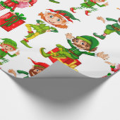 Elf Geschenkpapier (Ecke)