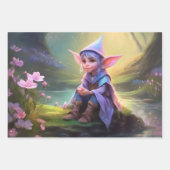 Elf Geschenkpapier Set (Vorderseite 2)