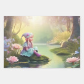 Elf Geschenkpapier Set (Vorderseite)