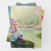 Elf Geschenkpapier Set (Beispiel)