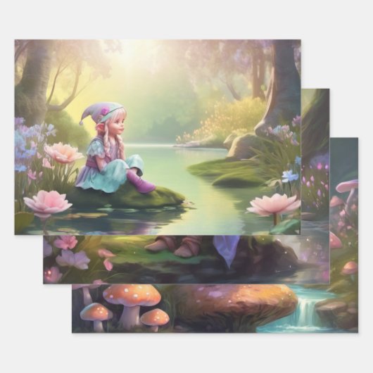 Elf Geschenkpapier Set (Set)