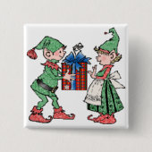 Elf Gift Button (Vorderseite)