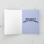 ELF GIRL FANTASY GEBURTSTAGSKARTEN KARTE (Innenseite)