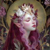 Elf Goddess Queen Fantasy Art Poster