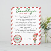 Elf Goodbye Letter, Elf Departure Letter (Stehend Vorderseite)