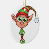 Elf got, um zu pinkeln! keramik ornament (Rechts)