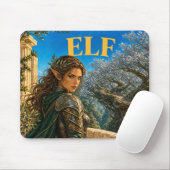 Elf, Gothic Fantasy Monster Mousepad (Mit Mouse)