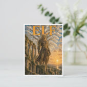 Elf, Gothic Fantasy Monster Postkarte (Stehend Vorderseite)