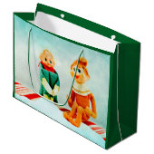 Elf Große Geschenktüte (Vorderseite Schrägansicht)