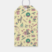 Elf Happy Holidays Company Weihnachten Geschenkanhänger (Rückseite)