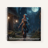 Elf Hardcover Notizblock (Vorderseite)