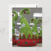 Elf Hat Postkarte (Vorne/Hinten)