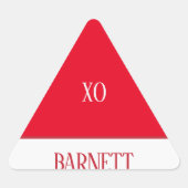 Elf Hat Umschlag Aufkleber (Vorderseite)