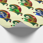 ELF HATS , KLEEBLATT , DIAMOND FEATHERS , GOLD JEW GESCHENKPAPIER (Ecke)