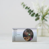 Elf-Haus Visitenkarte (Stehend Vorderseite)