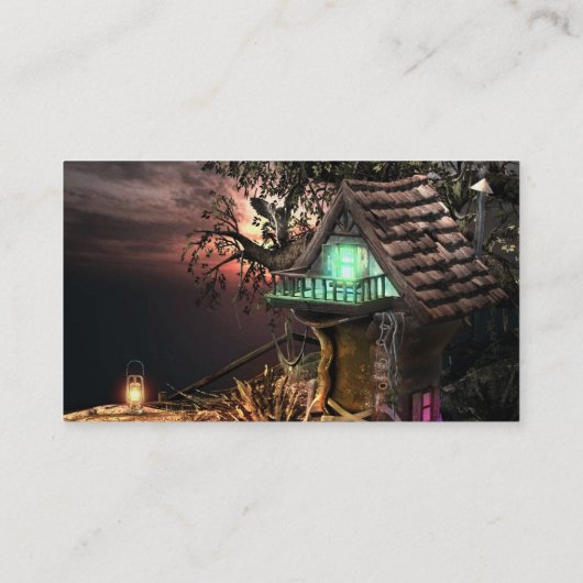 Elf-Haus Visitenkarte (Rückseite)