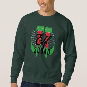 Elf Heelses Squad Weihnachtsfeier Sweatshirt