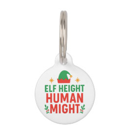 Elf Height Human Might Funny Kurz People Xmas Haustiermarke