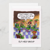 ELF HELP GROUP FEIERTAGSKARTE (Vorne/Hinten)