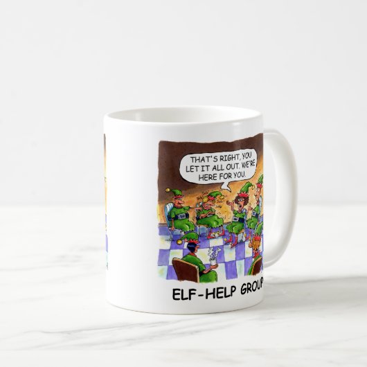 Elf-Help Group Kaffeetasse (VorderseiteRechts)