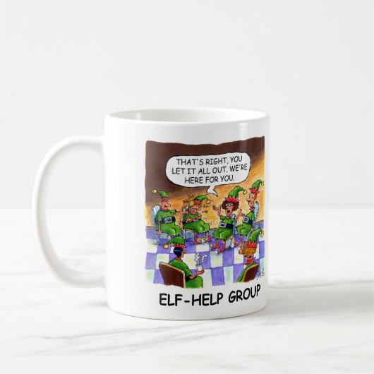 Elf-Help Group Kaffeetasse (Links)
