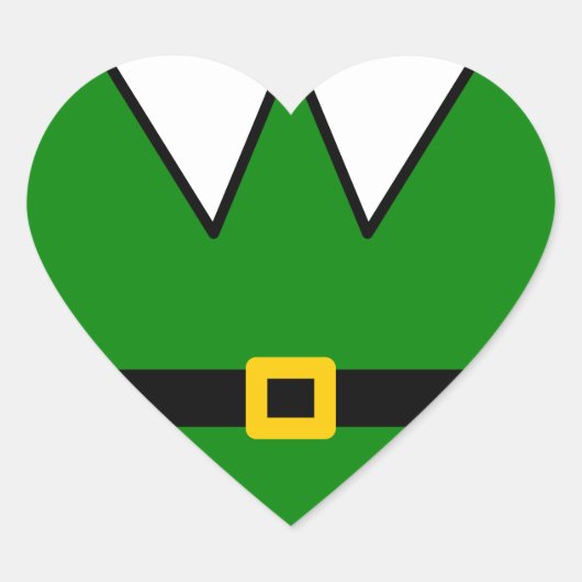 Elf Herz-Aufkleber (Vorderseite)