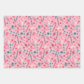 Elf Holiday Candy Pattern Geschenkpapier Set (Vorderseite 3)