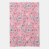 Elf Holiday Candy Pattern Geschirrtuch (Vertikal)