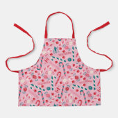 Elf Holiday Candy Pattern Schürze (Vorderseite)