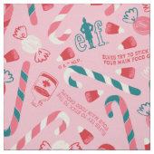 Elf Holiday Candy Pattern Stoff (Muster)