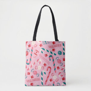 Elf Holiday Candy Pattern Tasche