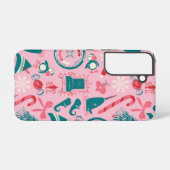 Elf Holiday Gerahmt Icon Muster Samsung Galaxy Hülle (Rückseite (Horizontal))