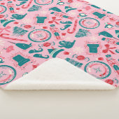 Elf Holiday Gerahmt Icon Muster Sherpadecke (3/4)