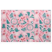 Elf Holiday Gerahmt Icon Muster Stoff (Fat Quarter (45,7 x 55,9 cm))