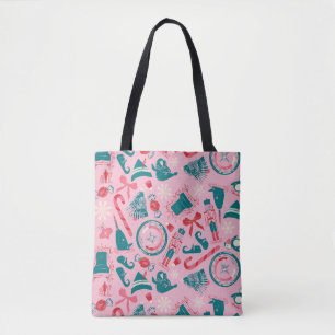 Elf Holiday Gerahmt Icon Muster Tasche