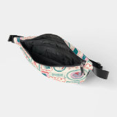 Elf Holiday Icon Muster Bauchtasche (Offen)