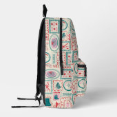 Elf Holiday Icon Muster Bedruckter Rucksack (Links)
