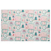 Elf Holiday Icon Muster Stoff (Fat Quarter (45,7 x 55,9 cm))