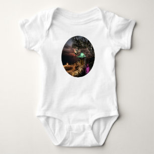 Elf House Baby Strampler