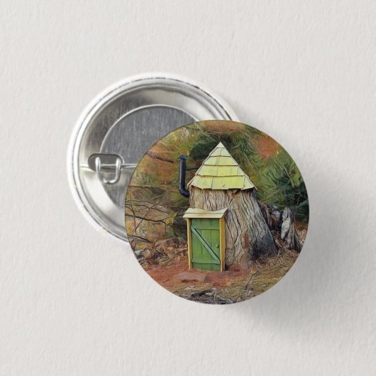 Elf House Button (Vorne & Hinten)