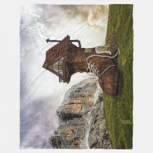 ELF HOUSE FLEECEDECKE (Vorderseite)