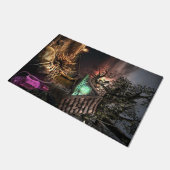 Elf House Floor Mat Fußmatte (Schrägansicht)